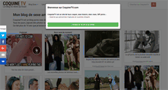 Desktop Screenshot of coquinetv.com